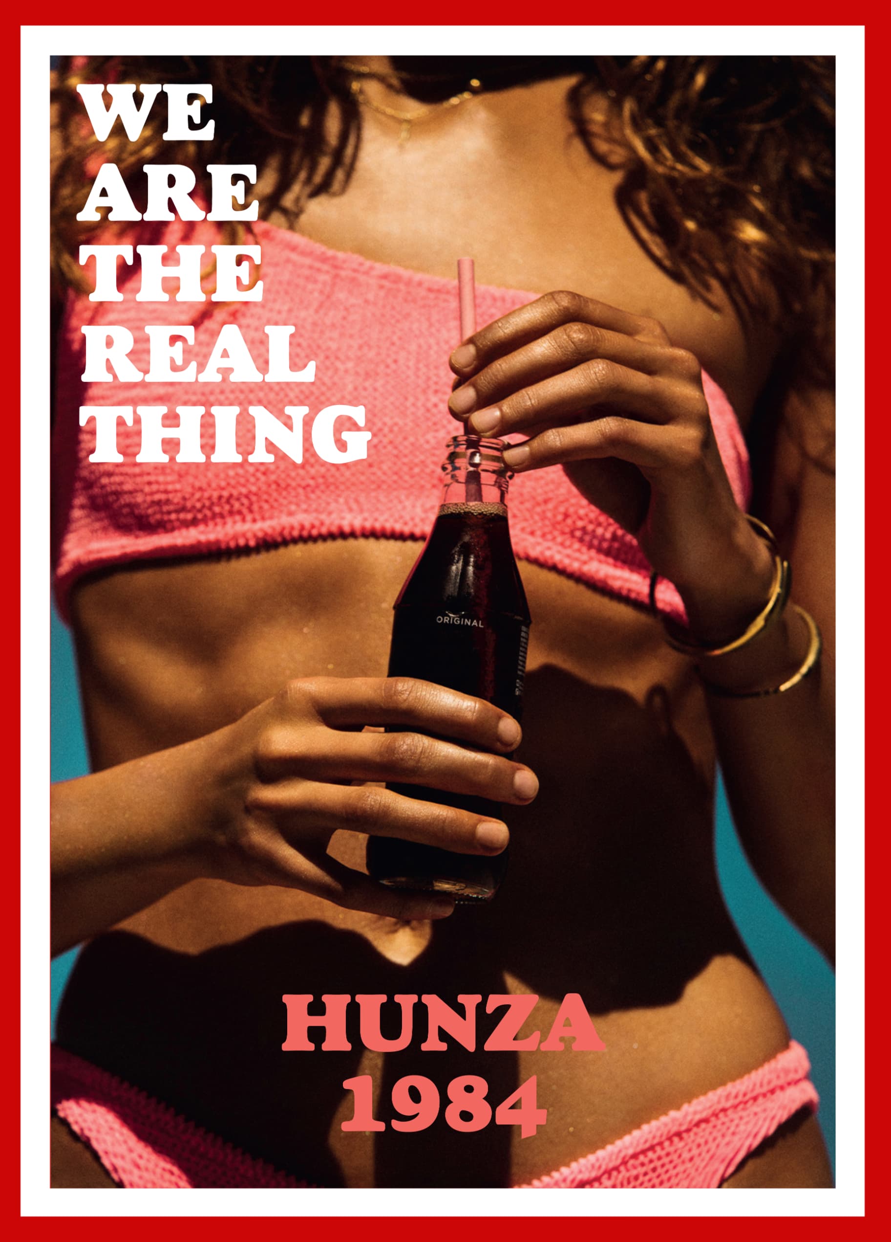 Hunza G beach swimwear